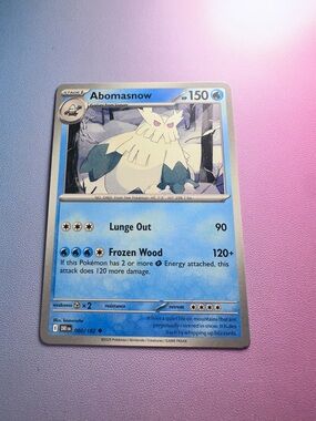 abomasnow - 060/182 (uncommon) — pokemon: destined rivals